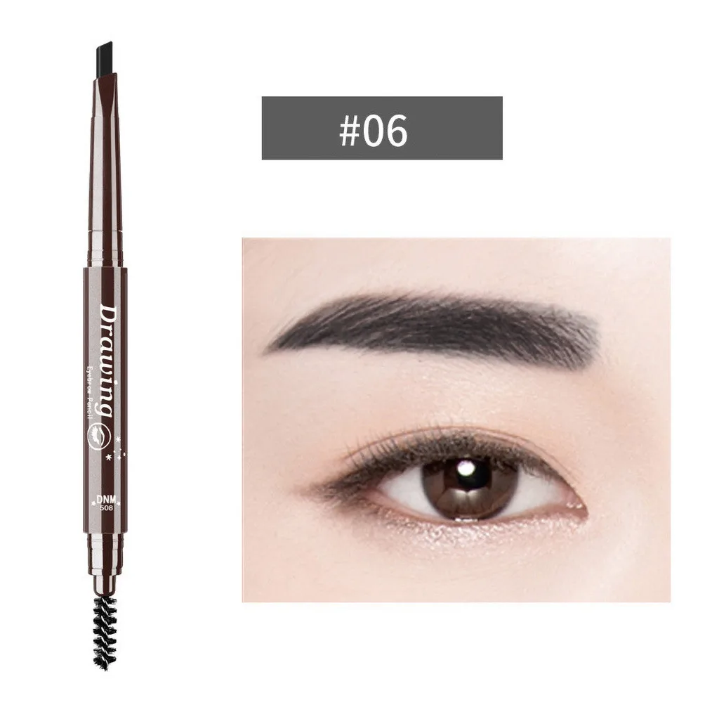 Eye Brow Pencil Cosmetics Makeup Tint Natural Long Lasting Paint Tattoo Eyebrow Waterproof Black Brown Eye brow Makeup YJJ2