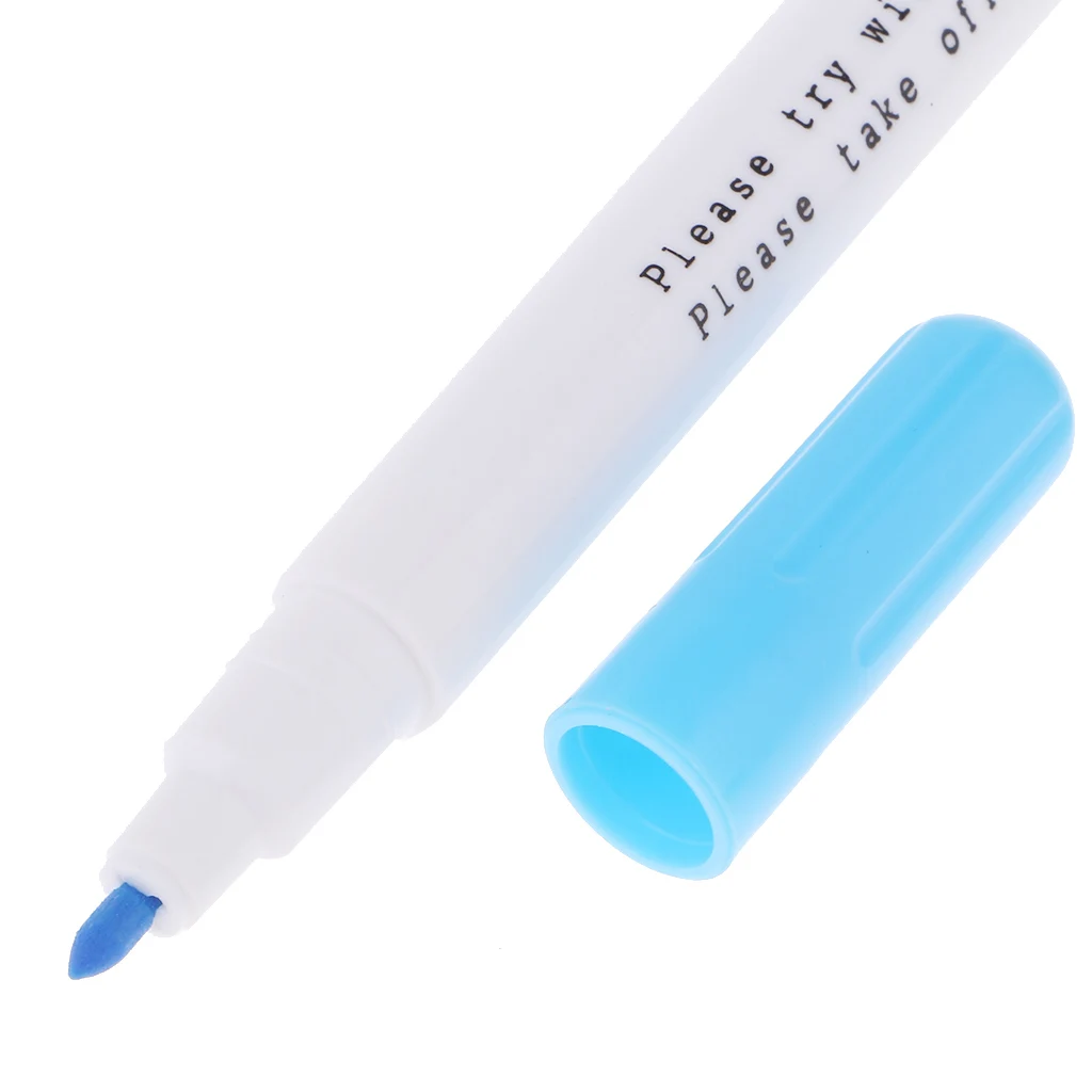 Phenovo 10 Pieces Water Erasable Pen Vanishing Marker Water Soluble Pens For Tailor Sewing Stitch Textile