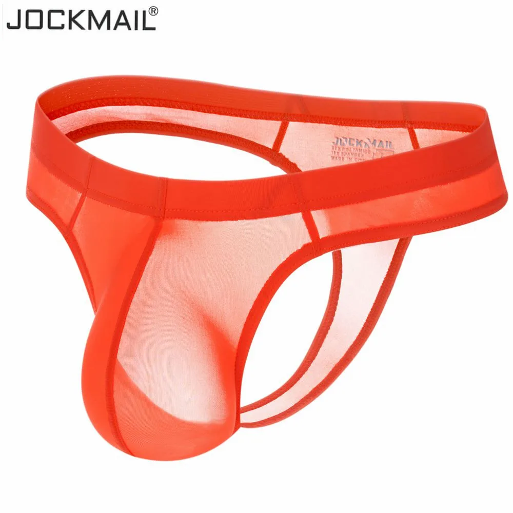 Бикини JOCKMAIL мужское нейлоновое пикантное нижнее белье трусы джоки стринги из