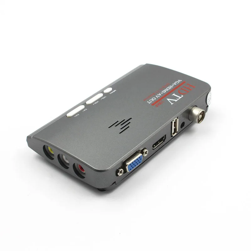 Digital TV Box 1080P HDMI DVB-T DVB-T2 TV Box VGA AV CVBS Tuner Receiver With Remote Control HDMI HD 1080P VGA DVB-T2 (8)