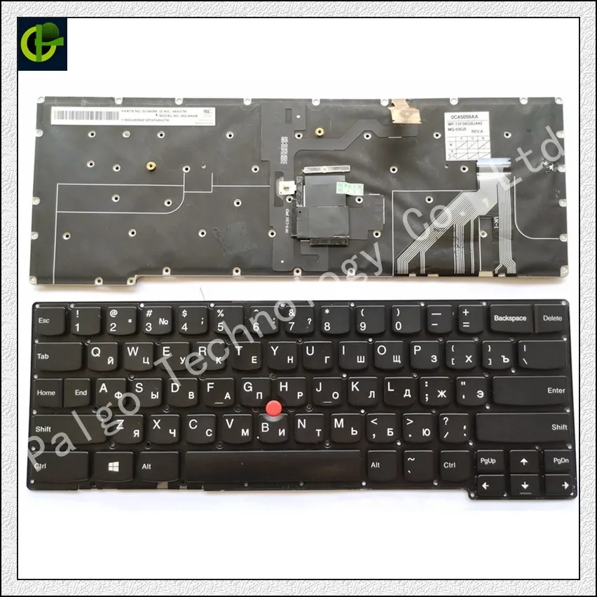 

Russian Backlit Keyboard for Lenovo IBM Thinkpad X1 Carbon GEN 2 (2nd GEN ) X1C 2014 20A7 20A8 RU 00HM030 04X5570 04X6518