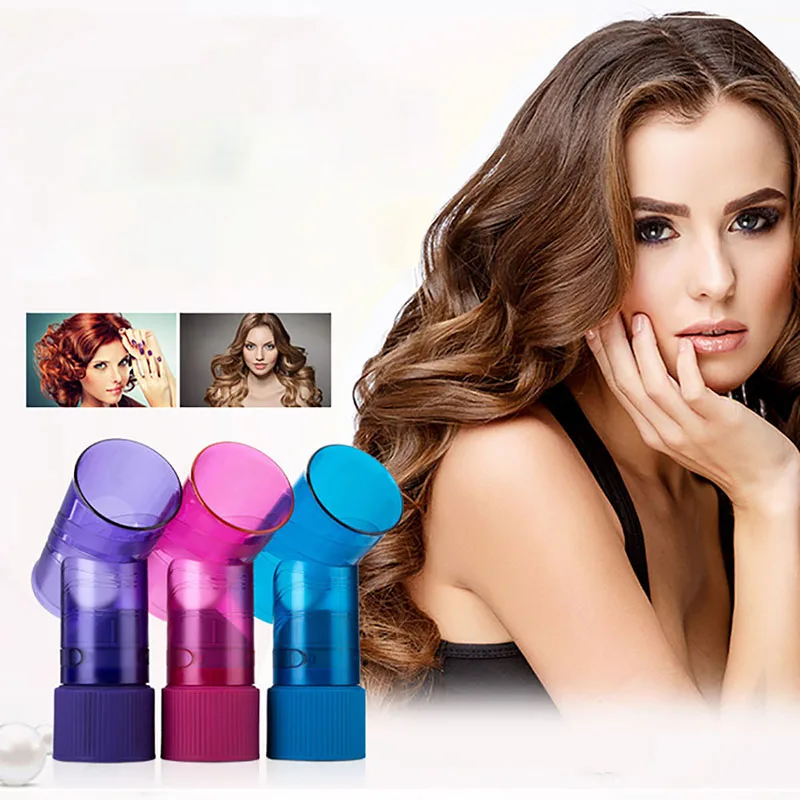

Practical Design DIY Hair Diffuser Salon Magic Hair Roller Drying Cap Blow Dryer Wind Curl Hair Dryer Cover Hair Styling Tools