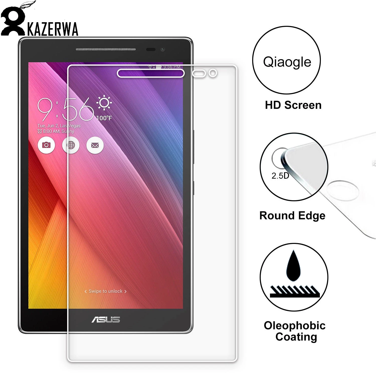 Tempered Glass Screen Protector For Asus ZenPad 8.0 ZenPad S Z580