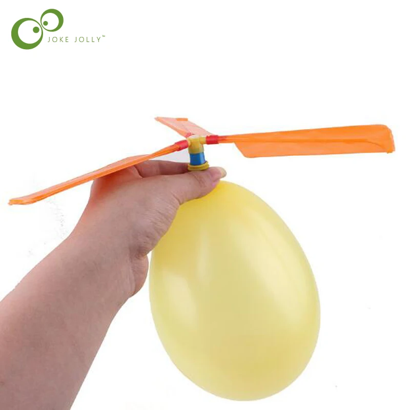 3pcs Flying Balloon Helicopter Outdoor Playing Toys Improve Manipulative Ability 