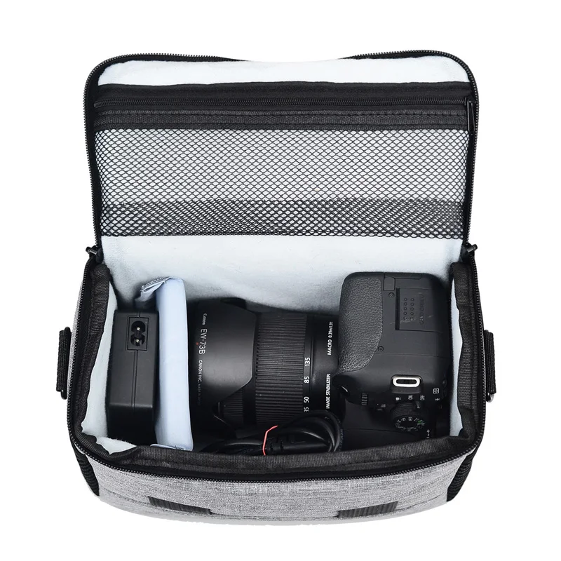 Модная сумка для цифровой зеркальной фотокамеры для Canon 750D 700D 650 6D 1300D 1200D 77D 800D 200D 100D Canon рюкзак для объектива