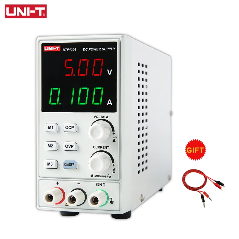 UNI-T UTP1306 Переключение DC Питание 110V Напряжение регулятор стабилизаторы цифровой Дисплей СВЕТОДИОДНЫЙ 0-32 в пост 0-6A лабораторный прибор