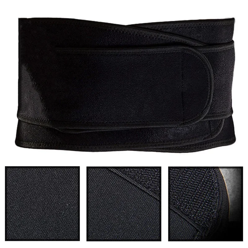 

High Elastic Waterproof Belt Ajustable Waist Support Brace Fitness Gym Lumbar Back Waist Supporter Protection For Safety