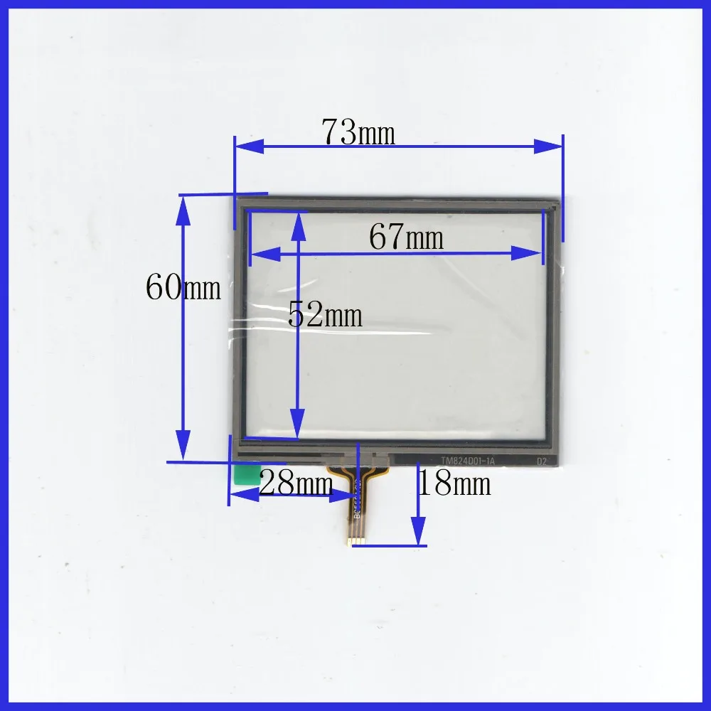 ZhiYuSun TM824D01 73mm*60mm NEW 3.5inch 4 line For Car DVD