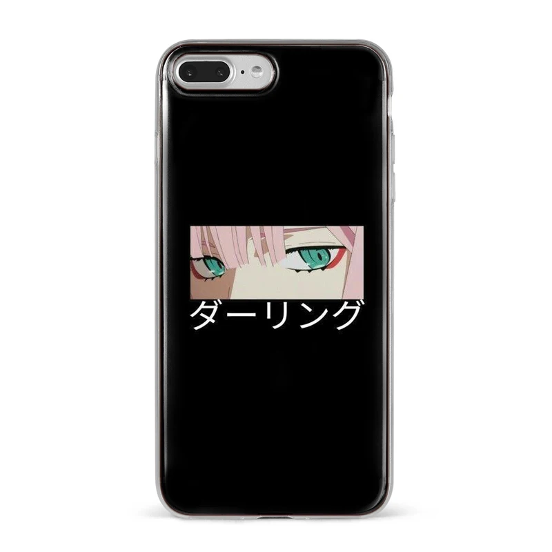 Эстетический красный Vaporwave аниме Ретро винтажный арт Kawaii чехол для iPhone X XS MAX 8 7 6S Plus 5 5S SE 11promax чехол для телефона XR Capa - Цвет: TPU