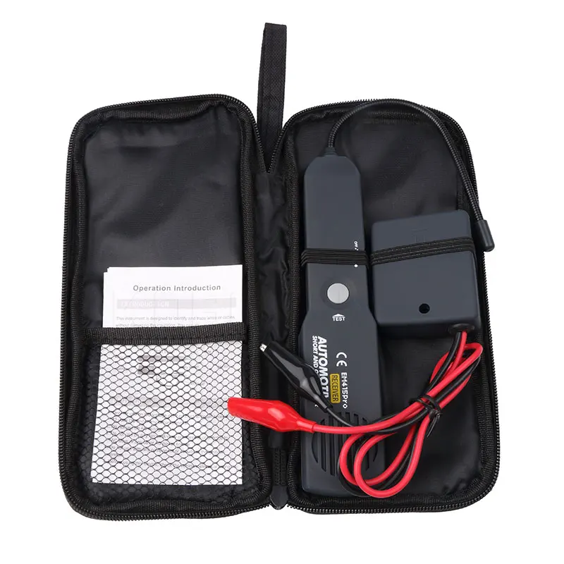 

Universal EM415PRO Automotive Cable Wire Tracker Short & Open Circuit Finder Tester Car Vehicle Repair Detector Tracer 6-42V DC