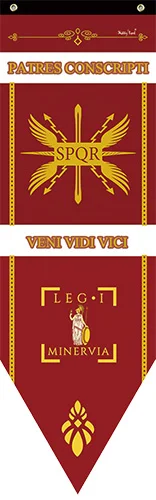 As Coortes Bandeira-de-guerra-de-lego-romano-decora-o-para-casa-festa-de-cosplay-decora-o-de
