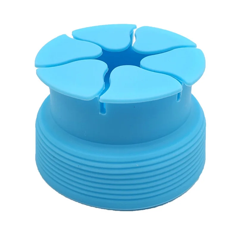 Силиконовый Органайзер намотка для наушников цифровые наушники с проводом кабель силовой линии стол чистый вкладыш контейнер стрейч хранения - Цвет: Синий