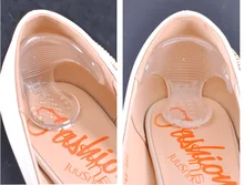 by DHL 1000pcs Super soft silicone high heel shoes pad insoles Invisible silica gel stickers transparent slip-resistant feet