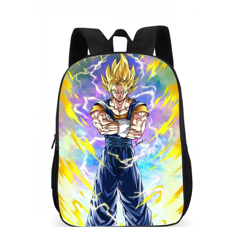 Аниме GDRAGON BALL школьная сумка для подростка обувь для мальчиков и девочек Прохладный аниме дети рюкзак защита от солнца рюкзак с Гоку подростков - Цвет: big12