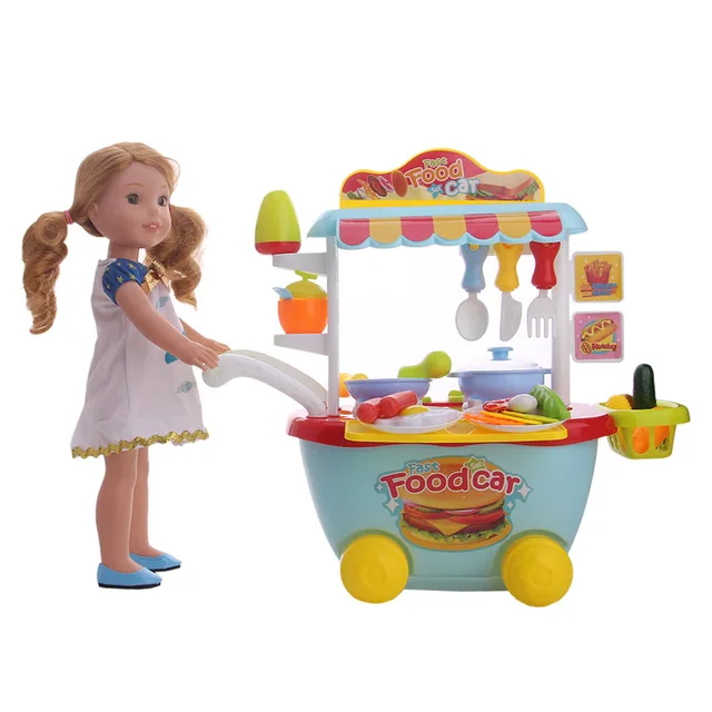 american girl ice cream cart