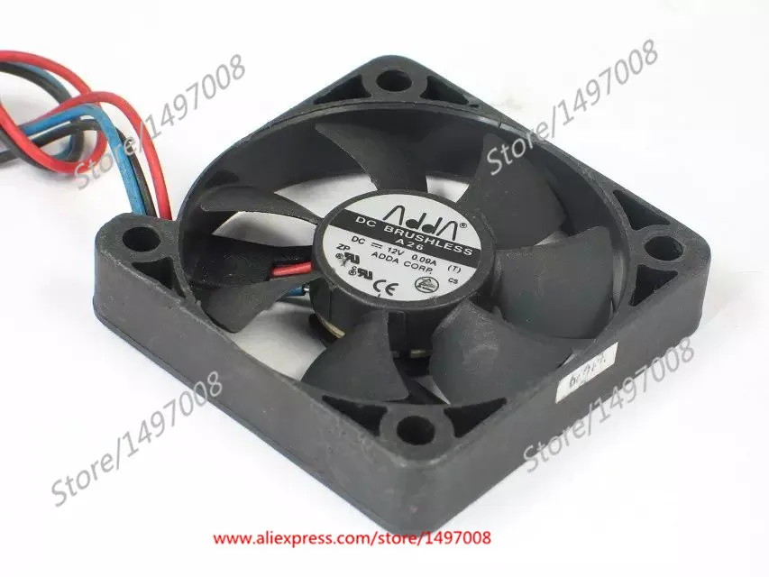 

ADDA AD0512HS-G76 DC 12V 0.09A 50x50x10mm Server Cooling Fan