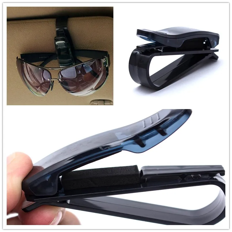 

Hot Sale Auto Fastener Clip Auto Accessories ABS Sun Visor Sunglasses Eyeglasses Glasses Holder Ticket Clip