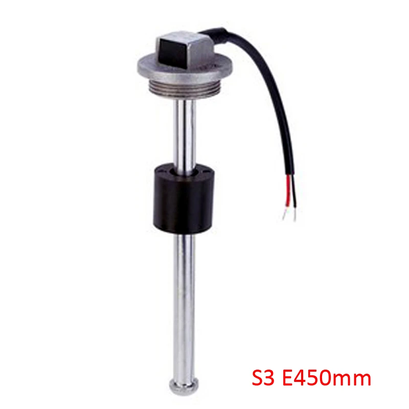 S3 E450mm 0-190ohm float switch fuel water oil liquid tank motion level sensor rod for auto boat marine car yacht accessories