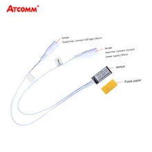 12V 24V 5A Interruttore del Sensore A Infrarossi 60W 8cm di Distanza Senso DC 5-24V FAI DA TE armadio Porta Dell'armadio Interruttore di Induzione