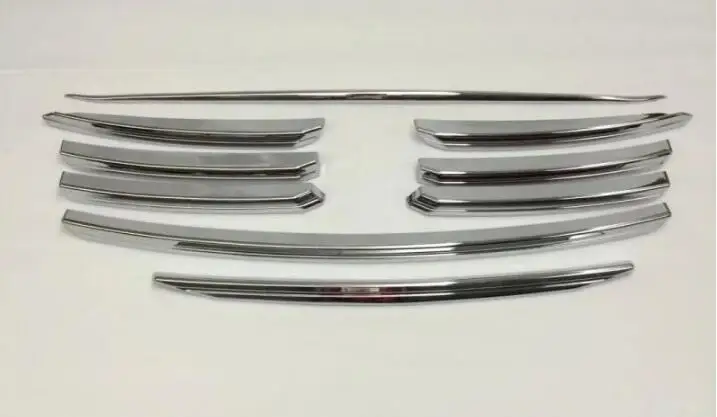 For Mazda CX-5 CX5 2015 2016 car body cover ABS chrome racing engine trim Front up Grid Grill Grille hoods part 9pcs For Mazda CX-5 CX5 2015 2016 car body cover ABS chrome racing engine trim Front up Grid Grill Grille hoods part 9pcs