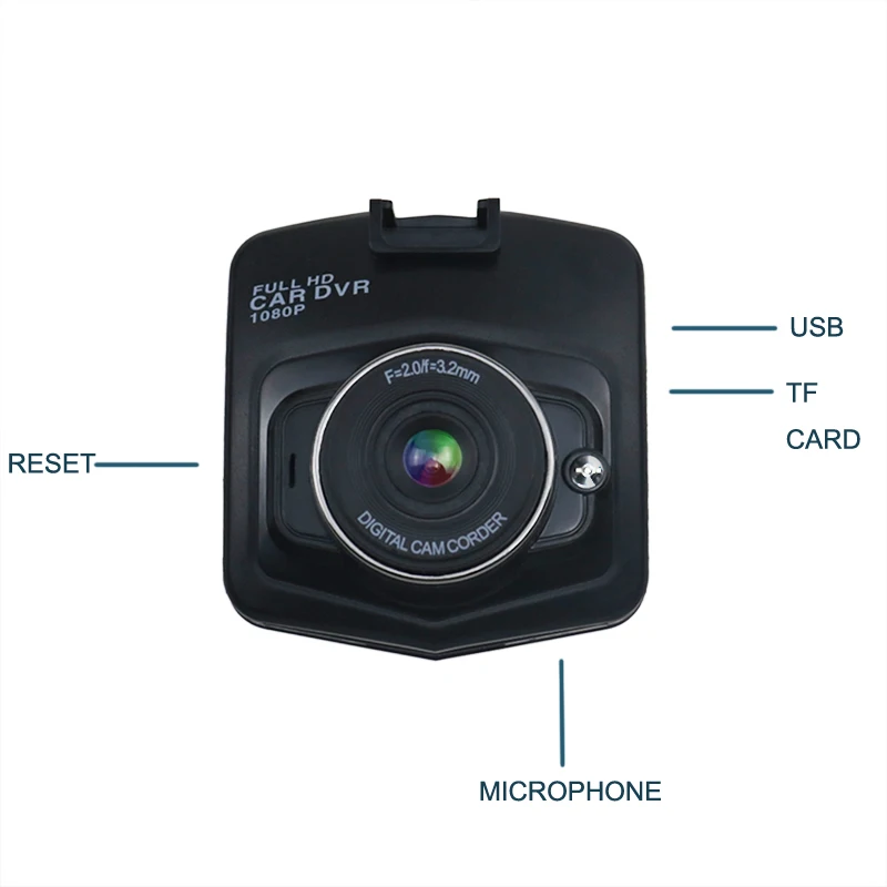 1 шт. Автомобильная DVR камера для автомобиля Dashcam Full HD 1080P видео регистратор g