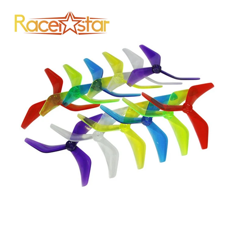 

Original 10 Pairs Racerstar S5048 PC 3-blade Propeller 5.0mm Mounting Hole for FPV Racer
