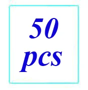 50pcs