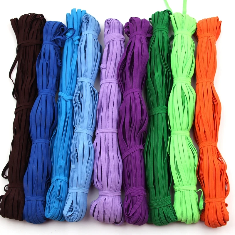 Эластичная лента для волос 30 м/лот 6 мм 19 цветов|foe elastic|hair accessorieselastic foe |