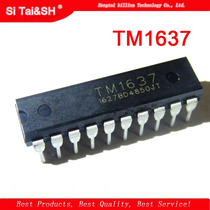 5 шт. TM1637 DIP 20 1637 DIP20 интегральная схема|integrated circuit|circuit integre |