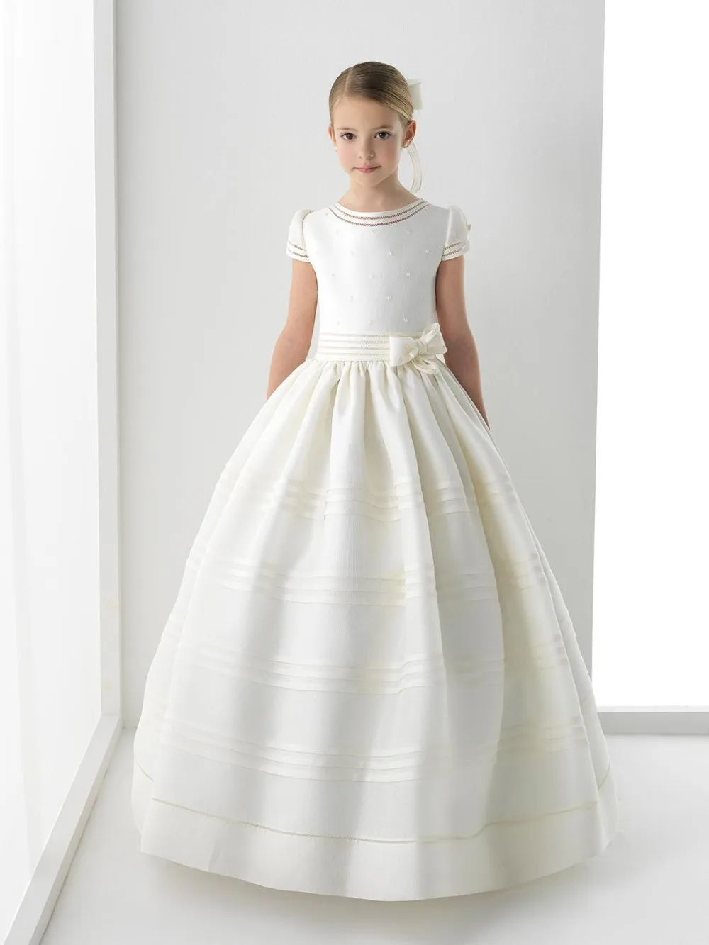 Primera Comunion Vestidos Vestido De Primera Comunión Blanco Con