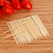 200 шт./пакет одноразовые деревянные Tandenstokers зубные зубочистка из натурального бамбука для дома ресторан отеля Продукты зубочистки инструменты
