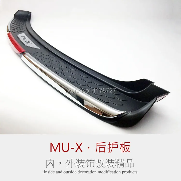 ABS задняя пластина для ISUZU MU-X muxзадняя пластина крышка mu-x аксессуары mux аксессуары