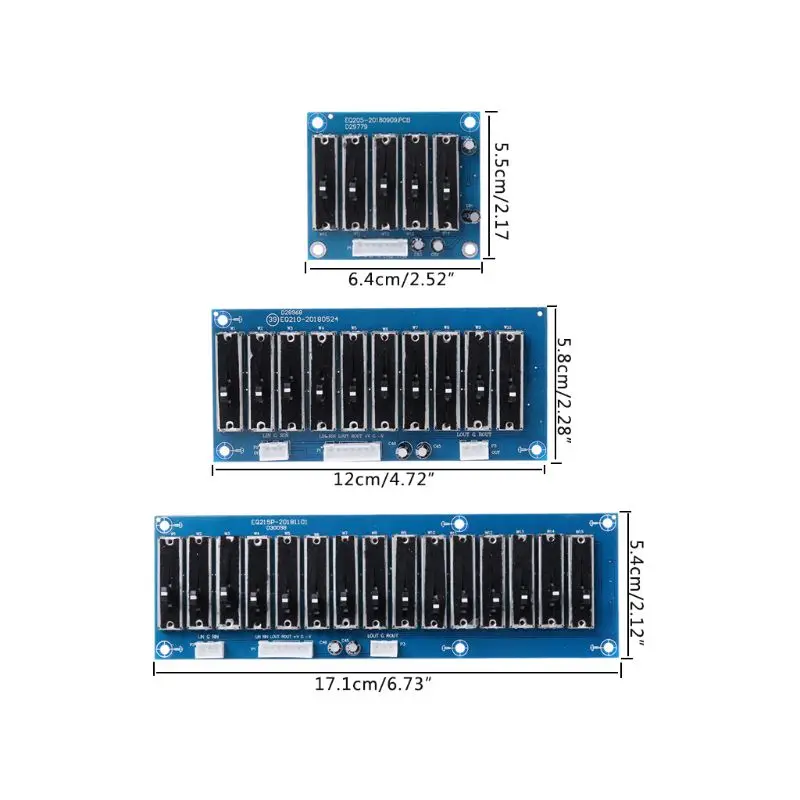 Эквалайзер доска стерео двухканальный Регулируемый тон платы предусилителя Передняя панель для усилителя