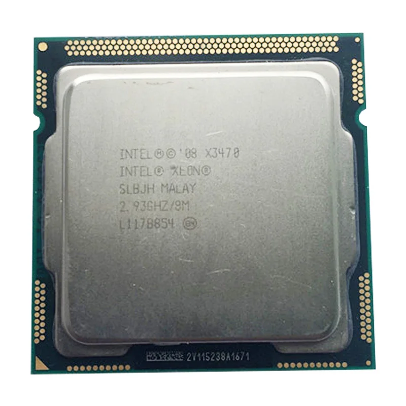 

INTEL Xeon X3470 CPU( LGA1156 socket 2.93GHz ~3.6ghz 8M 95W) Quad-Core processor Dispersible tablets cpu