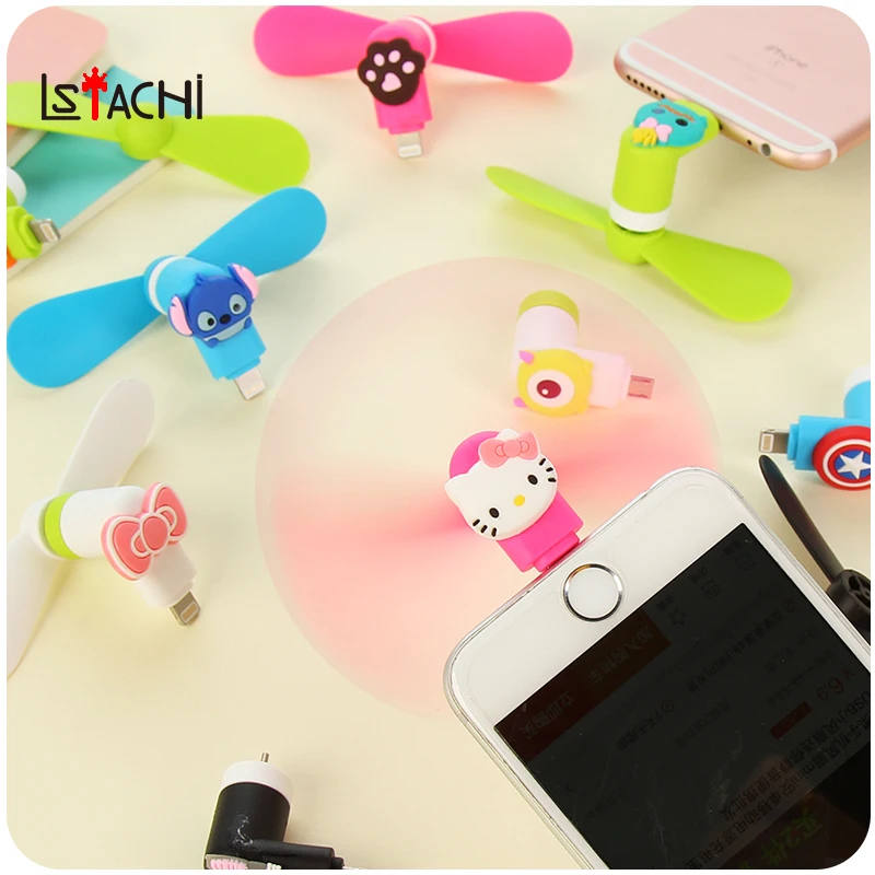 LSTACHi милый мультяшный Портативный Гибкий USB кулер мини охлаждающий вентилятор