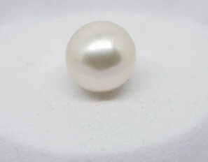 

xiuli 000358 10.2mm natural white Tahitian pearl round beads real loose