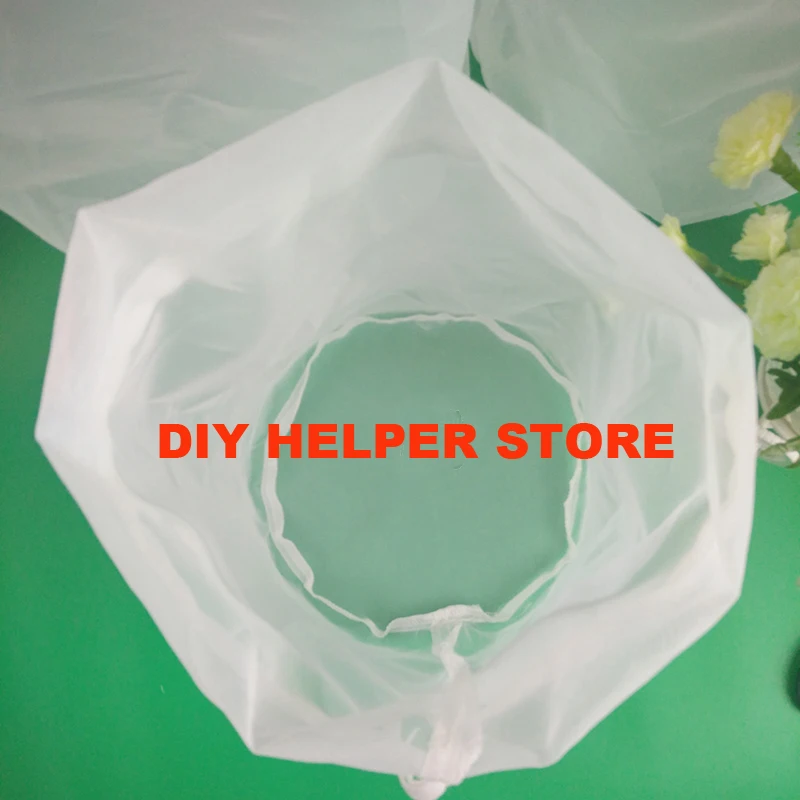 

45*30CM FOOD GRADE STRAINER BAGS FOR FRUIT WINEMAKING PRIMARY BUCKET 5GAL FINE FILTER STRAINING CAN BE CUSTOMIZED