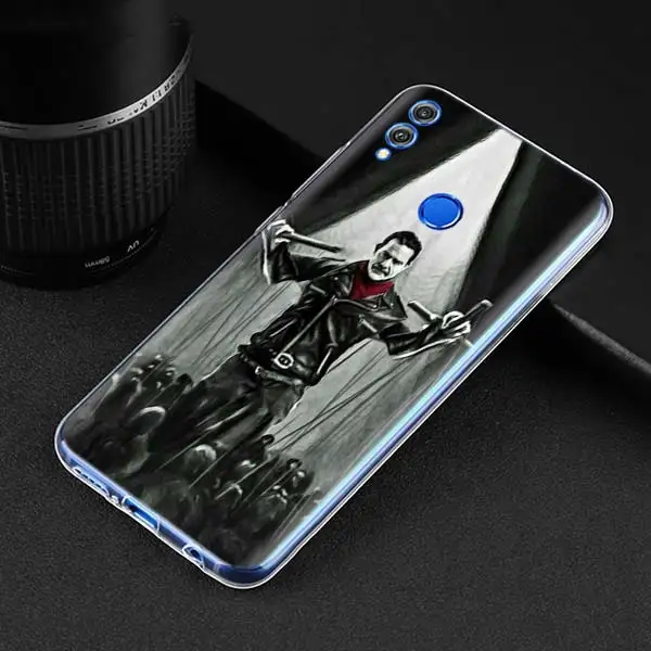The Walking Dead команда нигана мягкий чехол для huawei Honor 8X 8C 8 S 8A 9 10 Lite 20i просмотра 20 Y6 Y7 Y9 чехол Coque - Цвет: 03