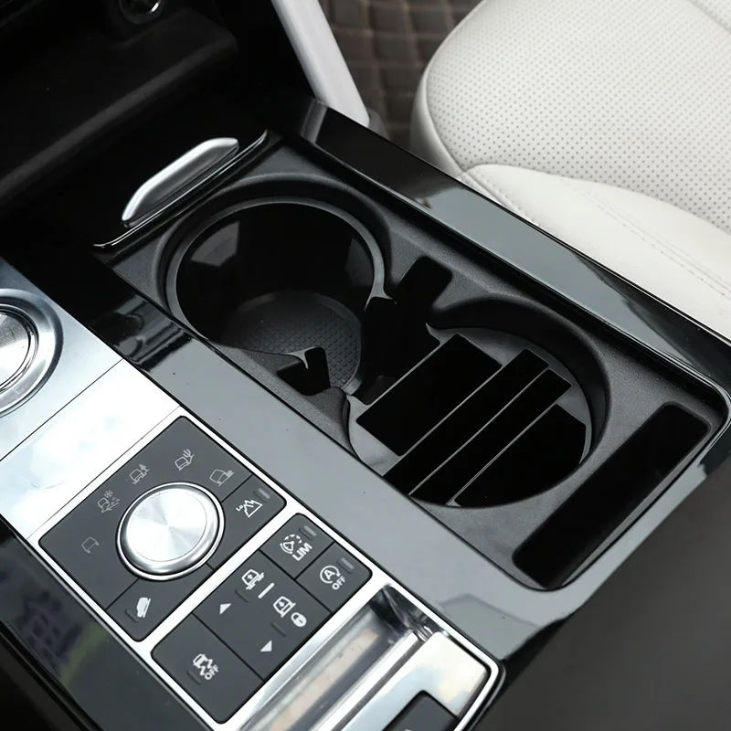 

For Land Rover Discovery 5 L462 LR5 2017 2018 Car-Styling Plastic Central Console Multifunction Storage Box Phone Tray Accessory