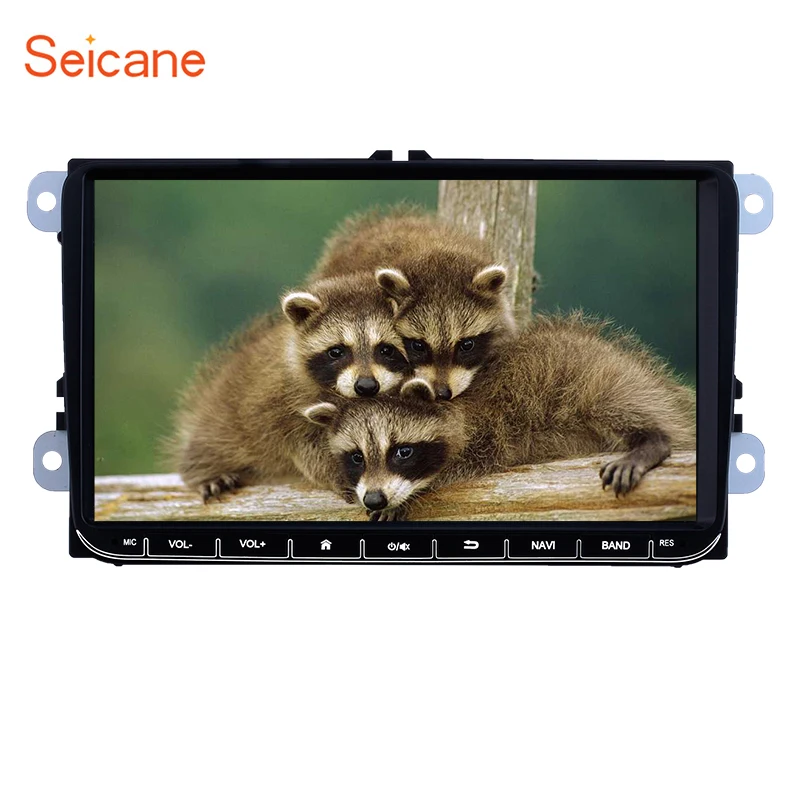 Seicane android GPS аудио стерео для VW/Volkswagen/Golf/Polo/Tiguan/Passat/b7/b6/SEAT/leon/Skoda/Octavia автомобильный
