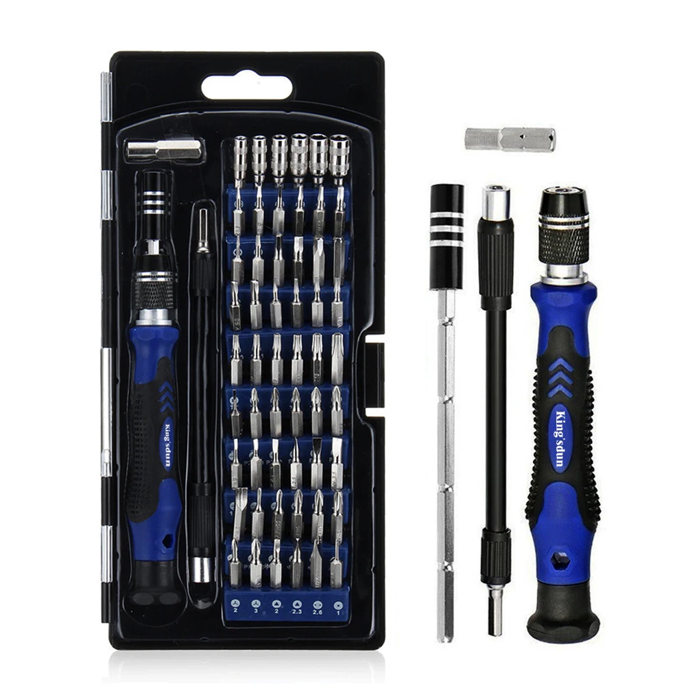 

Precision Screwdriver Set Magnetic Driver Kit with 54 Mini Multi Bit Sets Professional Repair Tool Kit for Iphone PC