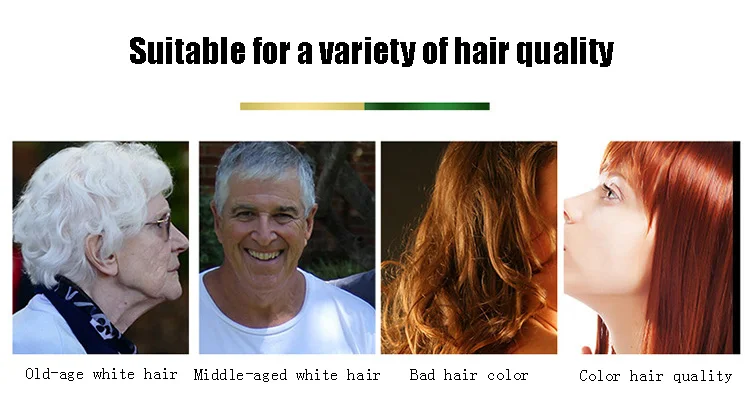 2 200ml Hair Dye White To Black Shampoo Clear Water Black Hair