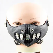 10 шт./упак. маска Хэллоуин заклепки рок маска человека езда Харли маски представления немейнстрим рок мужские маски