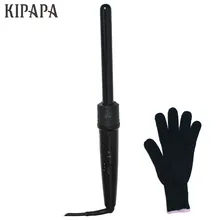 KIPAPA 19 мм профессиональная Керлинг палочка 0,75 дюймов сменная керамическая баррель палочка щипцы для завивки волос двойное напряжение для завивки волос