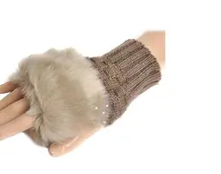 Mytl женские Модные наручные Теплее Зима пальцев Прихватки для мангала свет