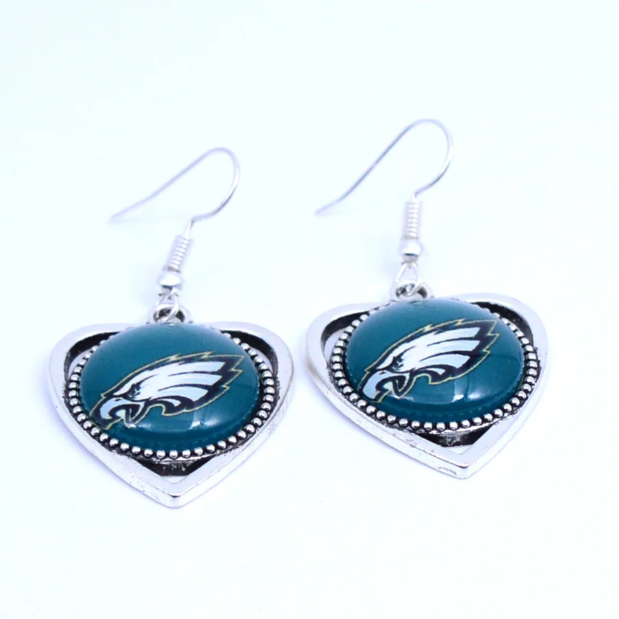 Earrings Philadelphia Eagles Charms Dangle Earrings Sport Earrings