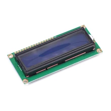 1 шт. ЖК-монитор 1602 1602A lcd символ 1602 5 В синий экран дисплей модули подсветка Синий 16X2
