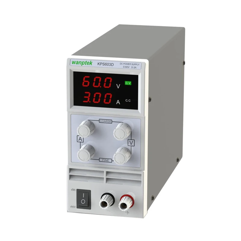 

0-60V 3A Adjustable Regulated Power Supply DC Power Supply KPS603D