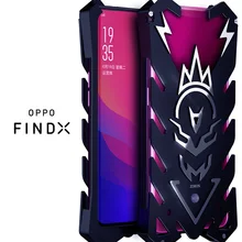 OPPO Find X Zimon роскошный Тор сверхмощный бронированный металлический бампер алюминиевый чехол для телефона для Find X Чехол 6,4" OPPO Reno противоударный