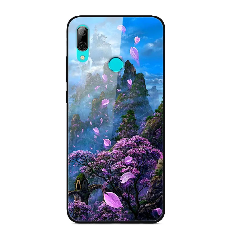 Для huawei P Smart Z чехол PSmart Z чехол жесткое закаленное стекло Лев чехол для телефона для huawei P Smart Z STK-LX1 PSmartZ 6,59" - Цвет: 7